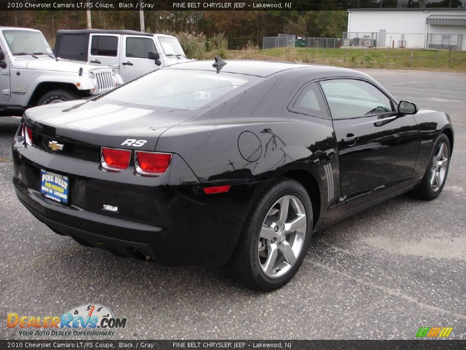2010 Chevrolet Camaro LT/RS Coupe Black / Gray Photo #4