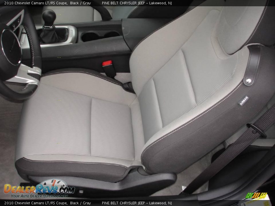 2010 Chevrolet Camaro LT/RS Coupe Black / Gray Photo #7
