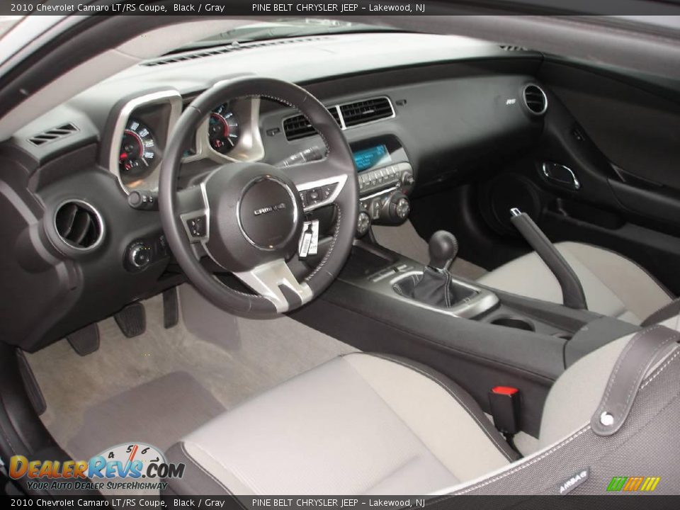 2010 Chevrolet Camaro LT/RS Coupe Black / Gray Photo #8