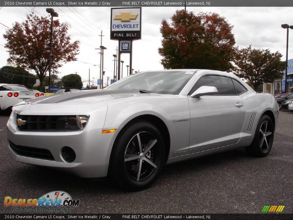 2010 Chevrolet Camaro LS Coupe Silver Ice Metallic / Gray Photo #1