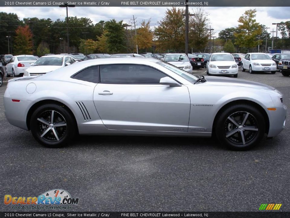 2010 Chevrolet Camaro LS Coupe Silver Ice Metallic / Gray Photo #4