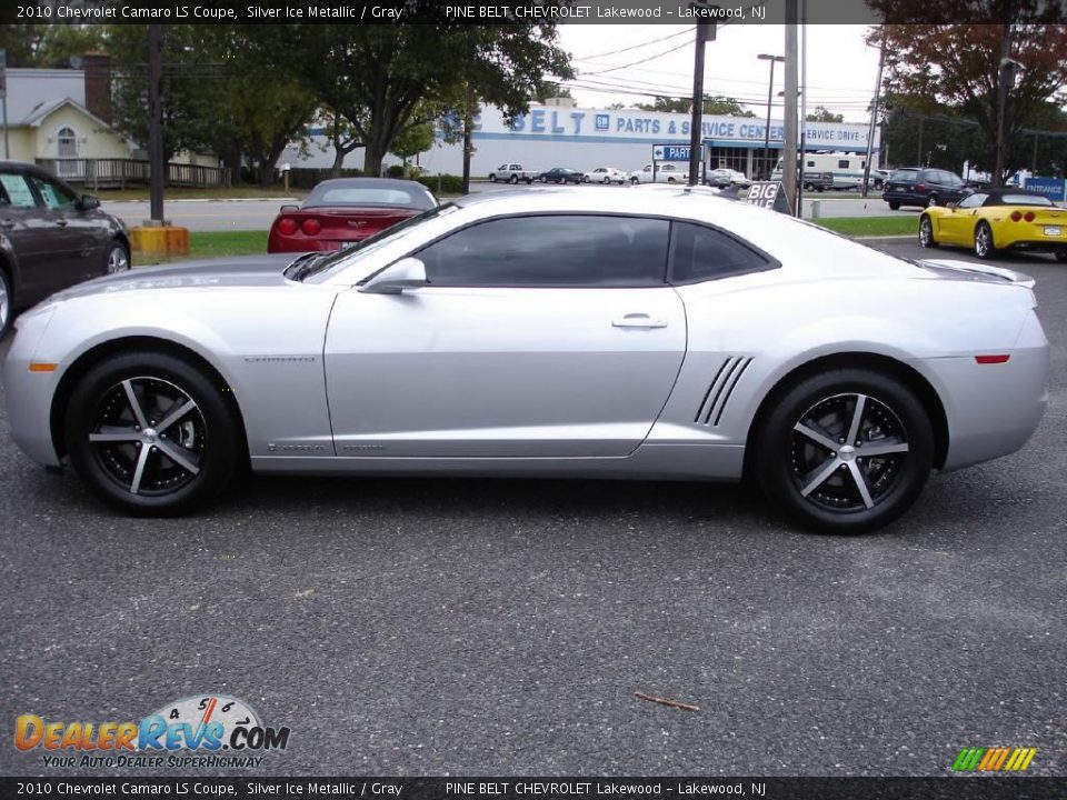 2010 Chevrolet Camaro LS Coupe Silver Ice Metallic / Gray Photo #6
