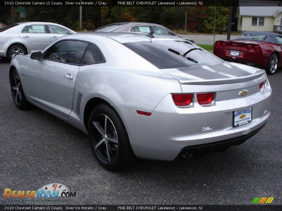 2010 Chevrolet Camaro LS Coupe Silver Ice Metallic / Gray Photo #9