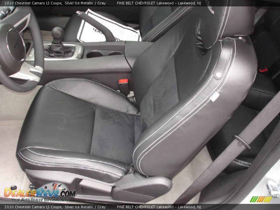 2010 Chevrolet Camaro LS Coupe Silver Ice Metallic / Gray Photo #11
