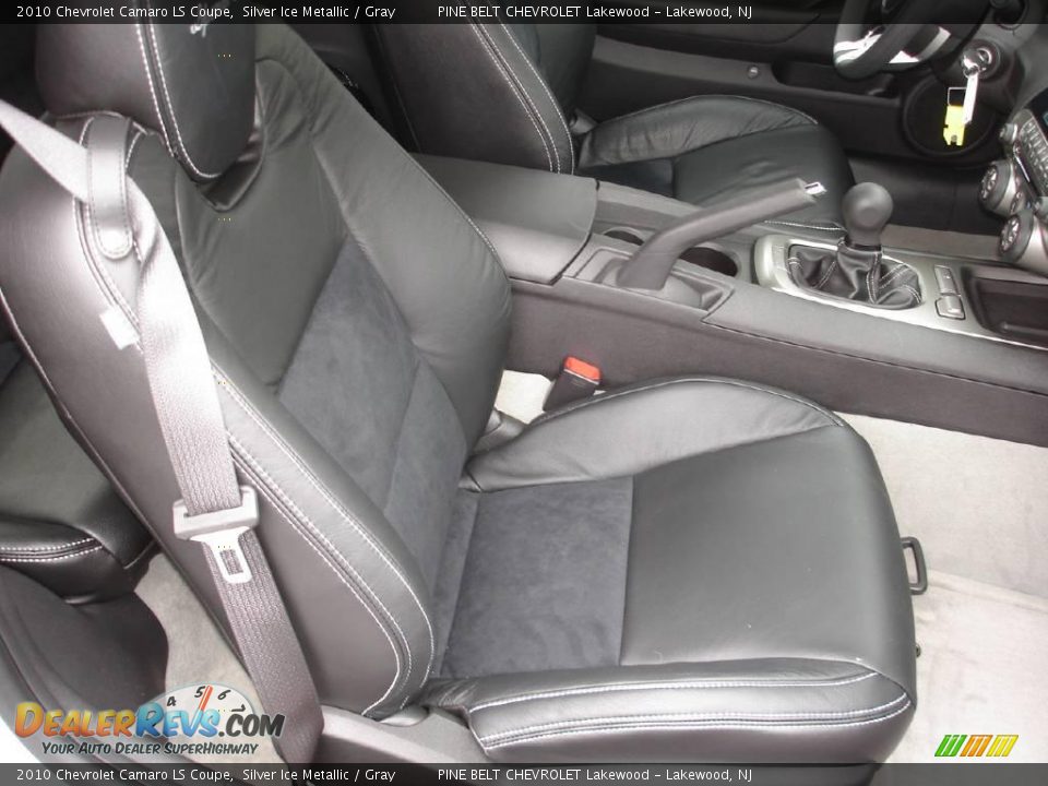 2010 Chevrolet Camaro LS Coupe Silver Ice Metallic / Gray Photo #14