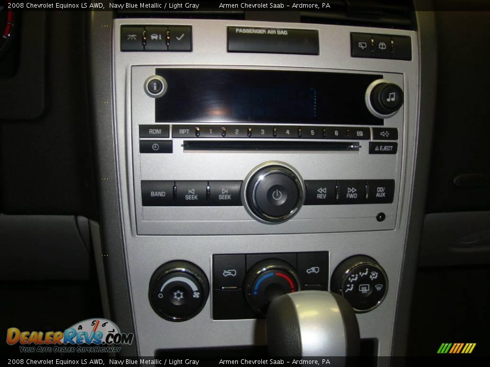 2008 Chevrolet Equinox LS AWD Navy Blue Metallic / Light Gray Photo #27