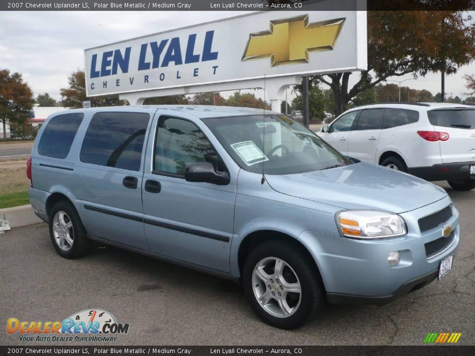 2007 Chevrolet Uplander LS Polar Blue Metallic / Medium Gray Photo #1