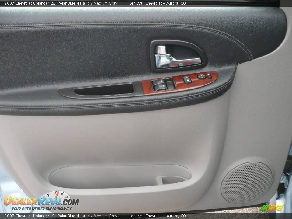 2007 Chevrolet Uplander LS Polar Blue Metallic / Medium Gray Photo #7