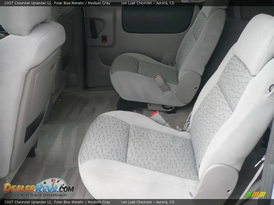 2007 Chevrolet Uplander LS Polar Blue Metallic / Medium Gray Photo #10