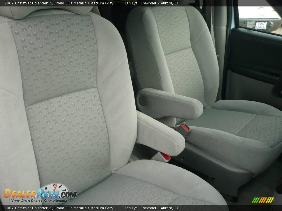2007 Chevrolet Uplander LS Polar Blue Metallic / Medium Gray Photo #13