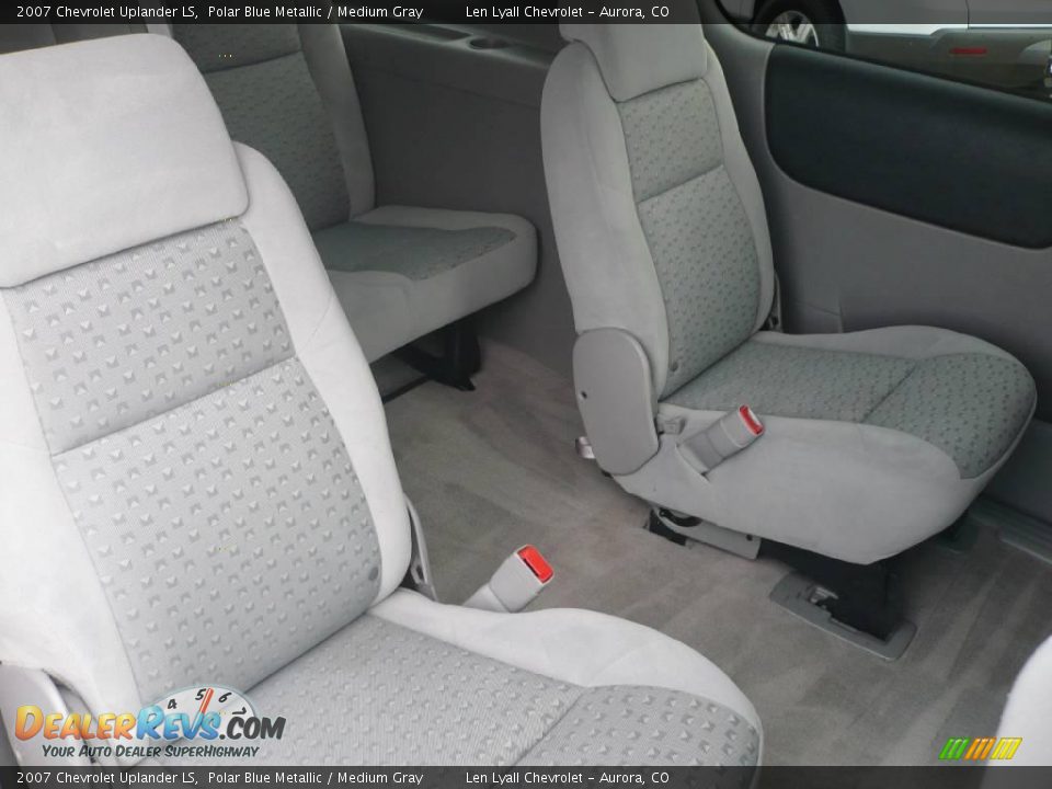 2007 Chevrolet Uplander LS Polar Blue Metallic / Medium Gray Photo #14
