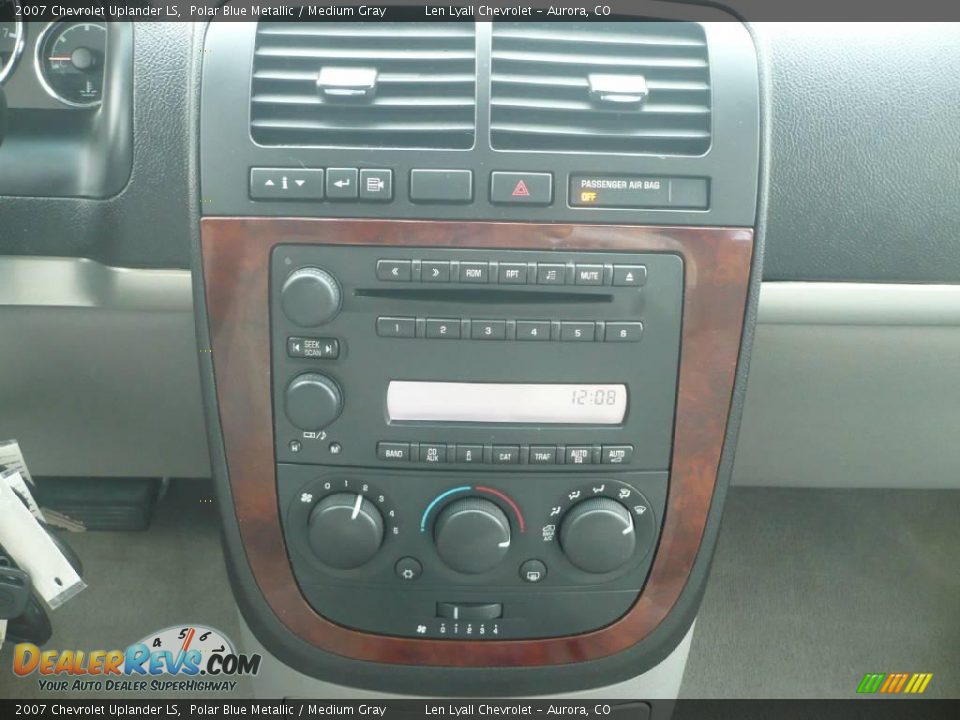 2007 Chevrolet Uplander LS Polar Blue Metallic / Medium Gray Photo #18