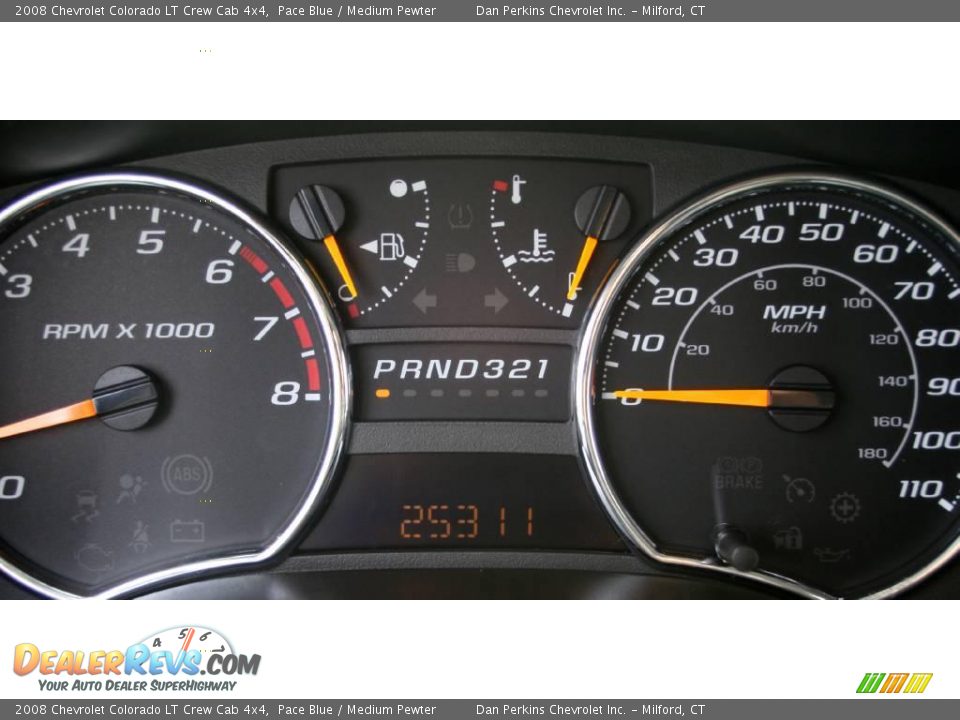 2008 Chevrolet Colorado LT Crew Cab 4x4 Pace Blue / Medium Pewter Photo #11