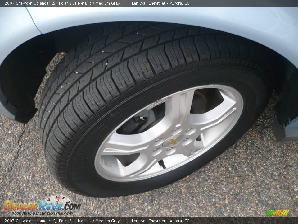 2007 Chevrolet Uplander LS Polar Blue Metallic / Medium Gray Photo #20