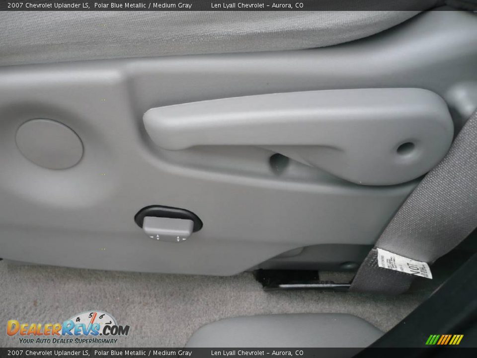 2007 Chevrolet Uplander LS Polar Blue Metallic / Medium Gray Photo #21
