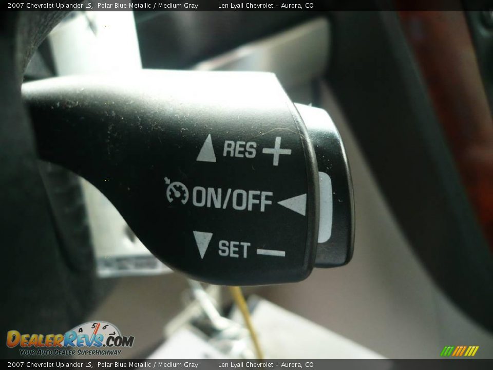 2007 Chevrolet Uplander LS Polar Blue Metallic / Medium Gray Photo #22