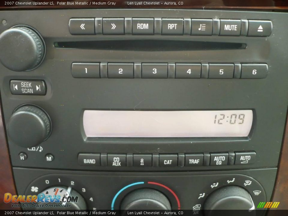 2007 Chevrolet Uplander LS Polar Blue Metallic / Medium Gray Photo #24