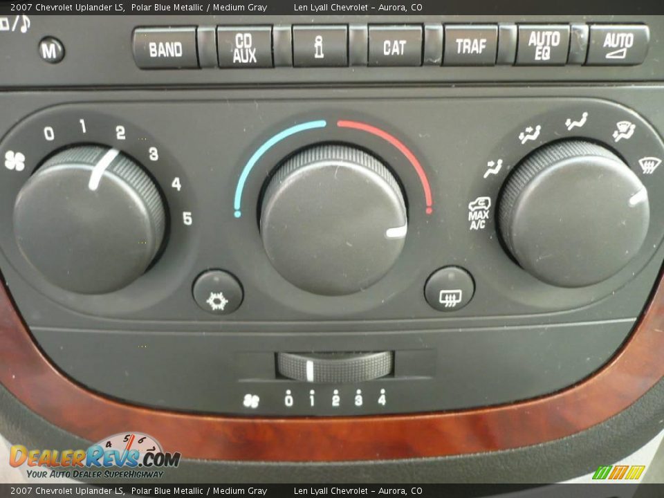 2007 Chevrolet Uplander LS Polar Blue Metallic / Medium Gray Photo #25