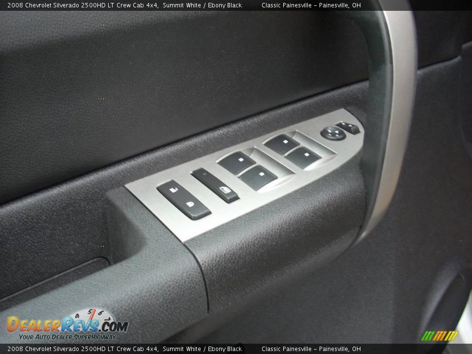 2008 Chevrolet Silverado 2500HD LT Crew Cab 4x4 Summit White / Ebony Black Photo #7