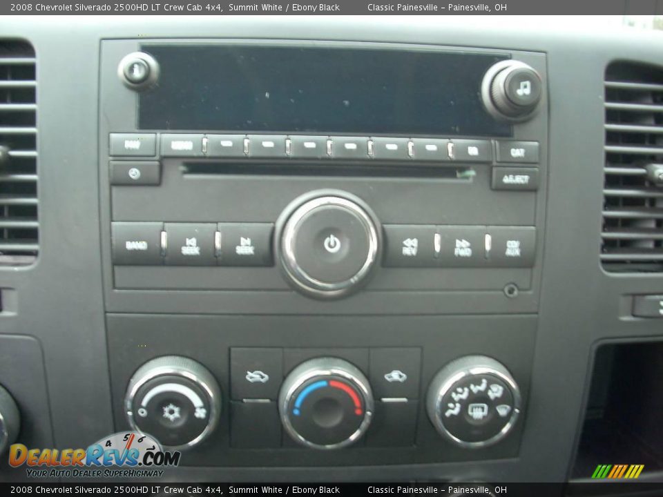 2008 Chevrolet Silverado 2500HD LT Crew Cab 4x4 Summit White / Ebony Black Photo #10