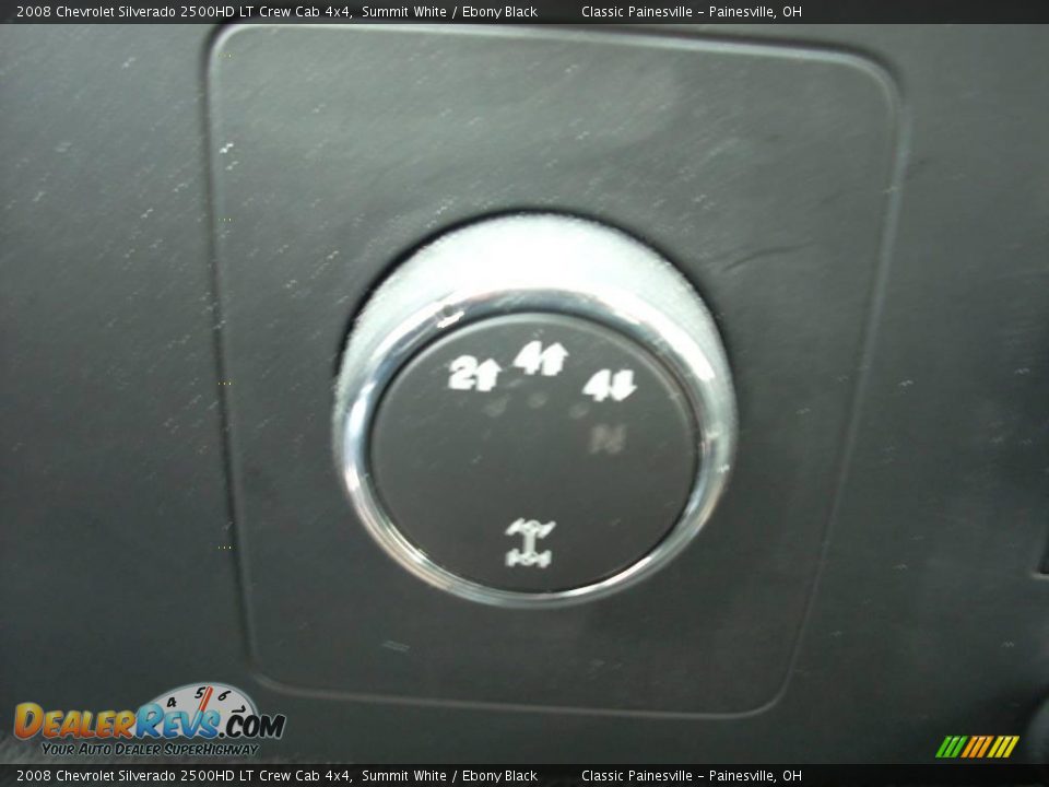 2008 Chevrolet Silverado 2500HD LT Crew Cab 4x4 Summit White / Ebony Black Photo #11