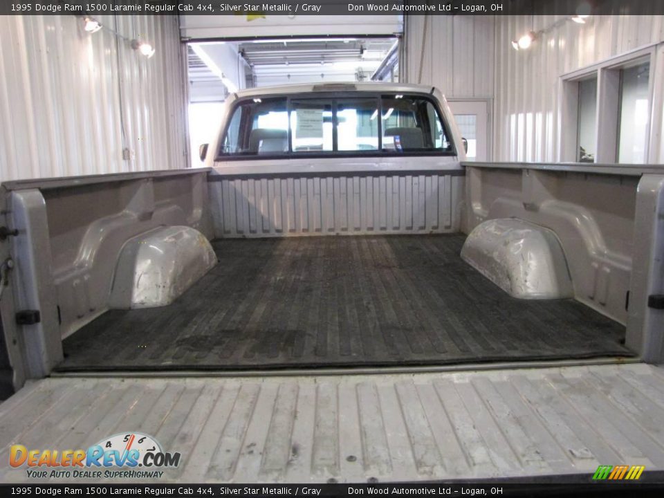 1995 Dodge Ram 1500 Laramie Regular Cab 4x4 Silver Star Metallic / Gray Photo #5
