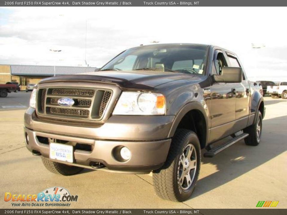 2006 Ford F150 FX4 SuperCrew 4x4 Dark Shadow Grey Metallic / Black Photo #2
