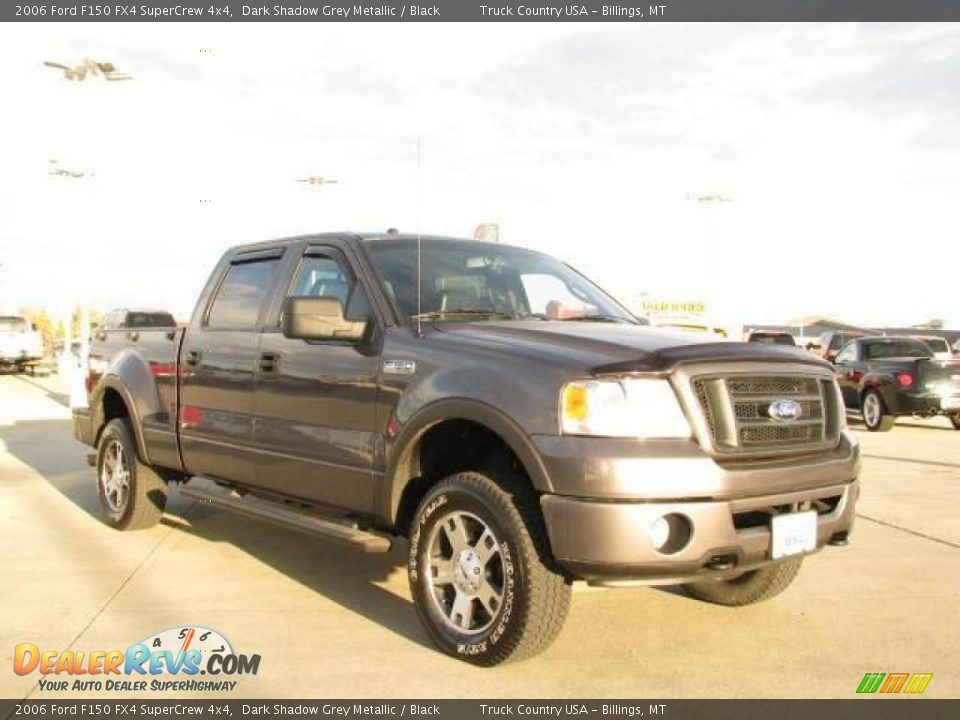 2006 Ford F150 FX4 SuperCrew 4x4 Dark Shadow Grey Metallic / Black Photo #3