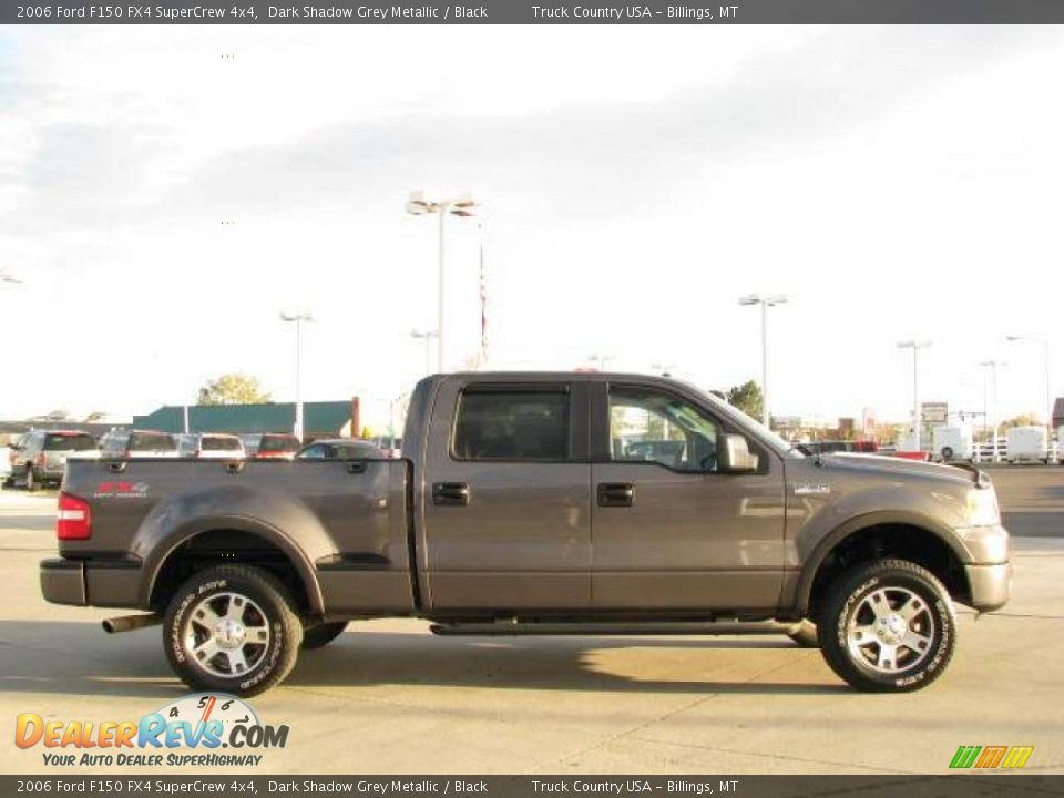 2006 Ford F150 FX4 SuperCrew 4x4 Dark Shadow Grey Metallic / Black Photo #4