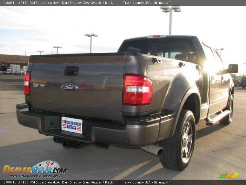 2006 Ford F150 FX4 SuperCrew 4x4 Dark Shadow Grey Metallic / Black Photo #5