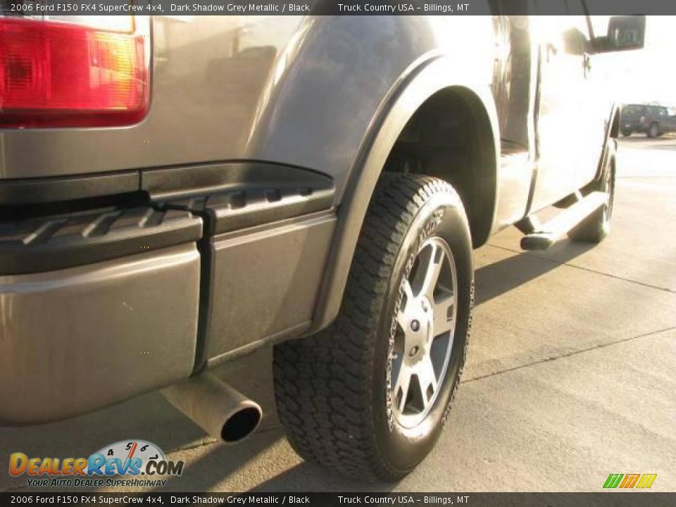 2006 Ford F150 FX4 SuperCrew 4x4 Dark Shadow Grey Metallic / Black Photo #7