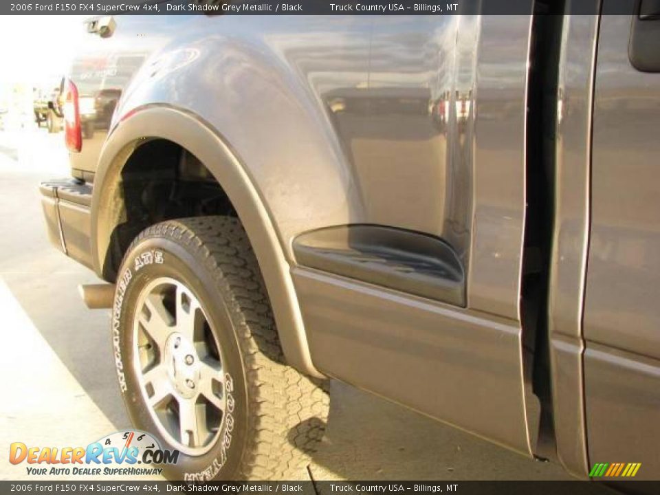 2006 Ford F150 FX4 SuperCrew 4x4 Dark Shadow Grey Metallic / Black Photo #8
