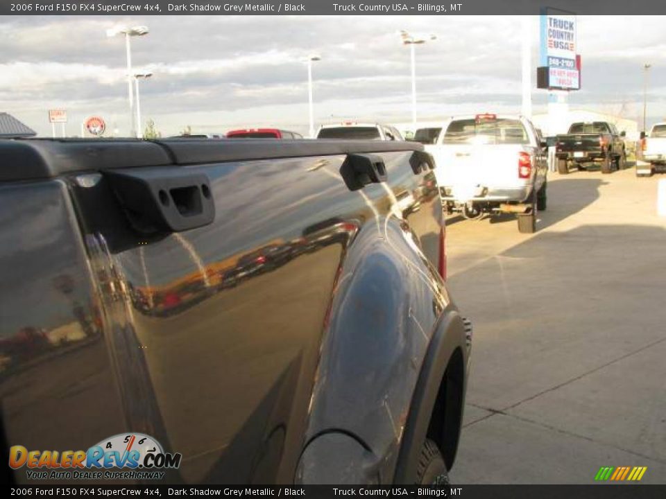 2006 Ford F150 FX4 SuperCrew 4x4 Dark Shadow Grey Metallic / Black Photo #9