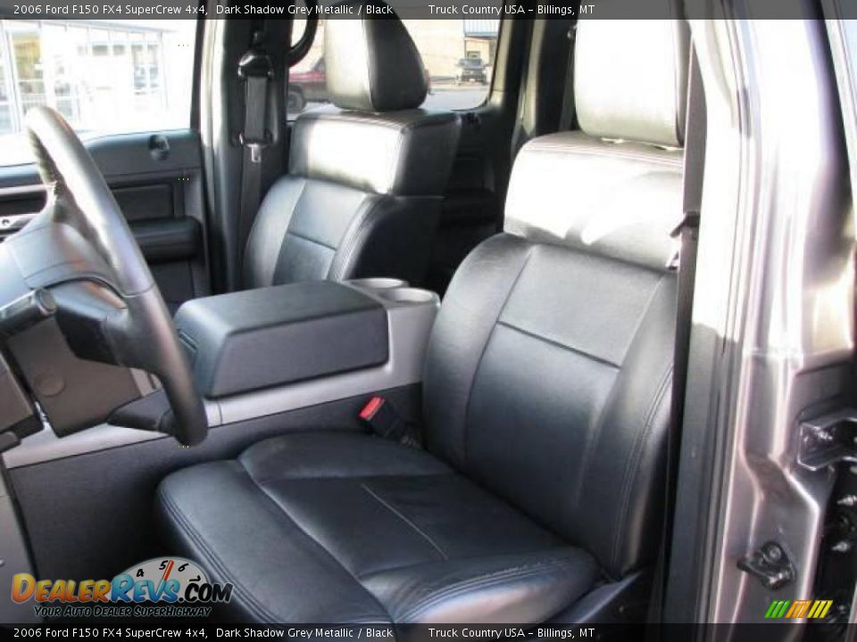 2006 Ford F150 FX4 SuperCrew 4x4 Dark Shadow Grey Metallic / Black Photo #13