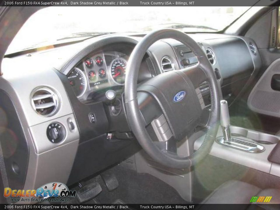 2006 Ford F150 FX4 SuperCrew 4x4 Dark Shadow Grey Metallic / Black Photo #14