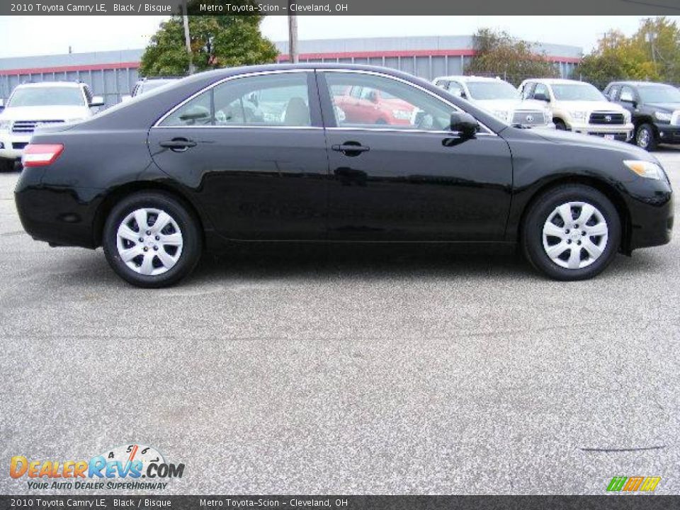 2010 Toyota Camry LE Black / Bisque Photo #2