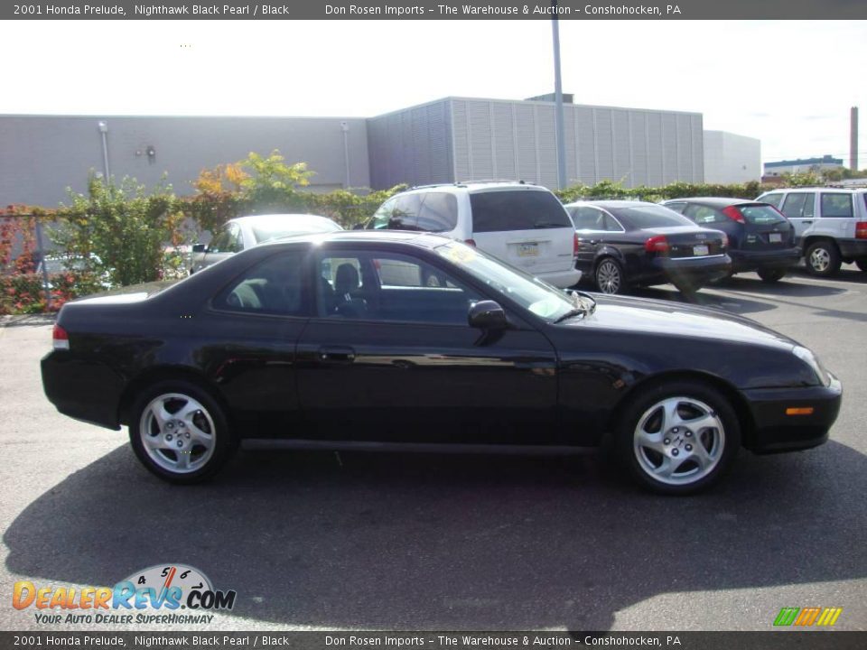 2001 Honda Prelude Nighthawk Black Pearl / Black Photo #6