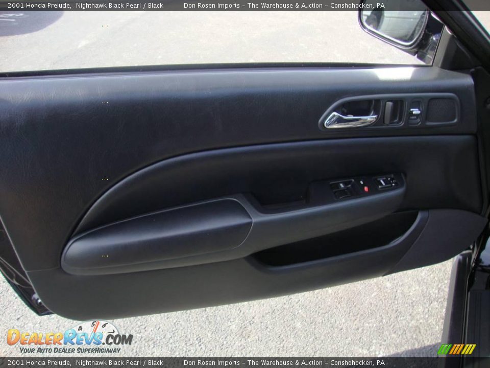 2001 Honda Prelude Nighthawk Black Pearl / Black Photo #13