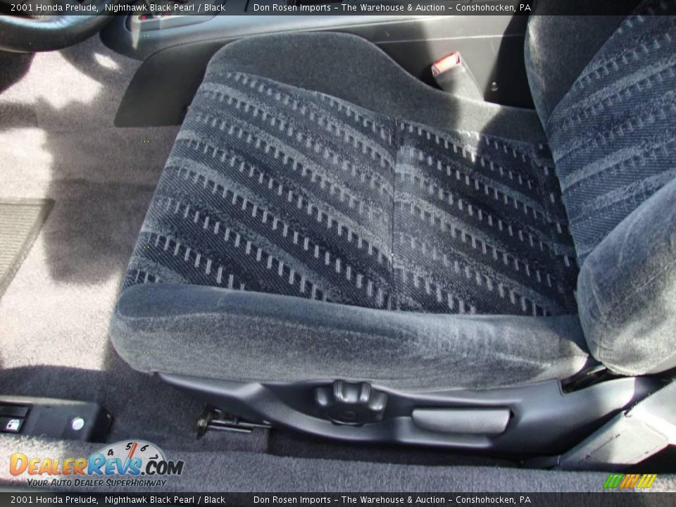 2001 Honda Prelude Nighthawk Black Pearl / Black Photo #15
