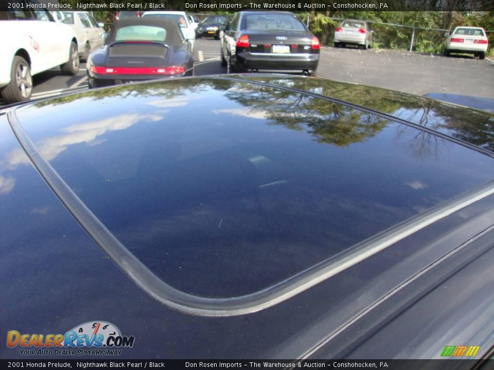 2001 Honda Prelude Nighthawk Black Pearl / Black Photo #17