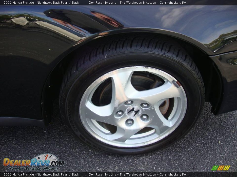 2001 Honda Prelude Nighthawk Black Pearl / Black Photo #23