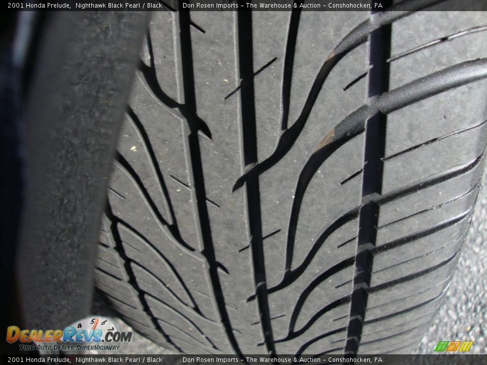 2001 Honda Prelude Nighthawk Black Pearl / Black Photo #26