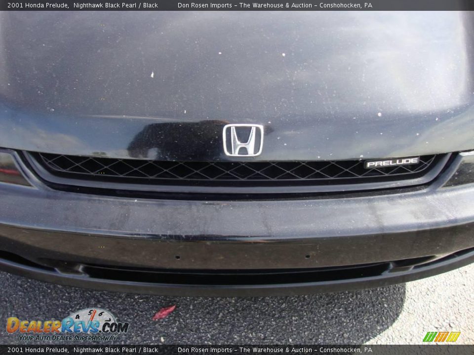 2001 Honda Prelude Nighthawk Black Pearl / Black Photo #29