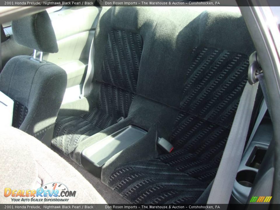 2001 Honda Prelude Nighthawk Black Pearl / Black Photo #30