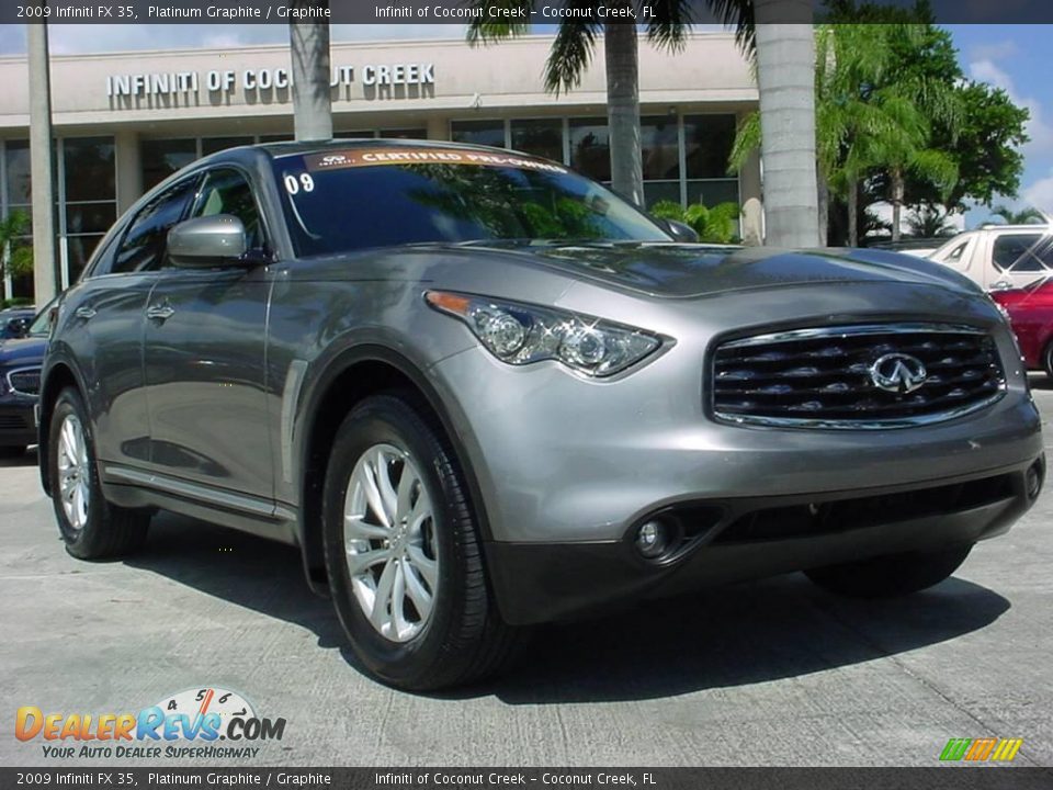 2009 Infiniti FX 35 Platinum Graphite / Graphite Photo #1