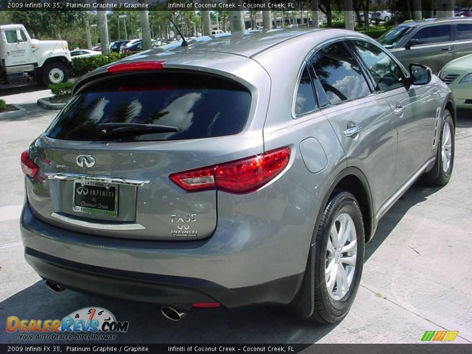 2009 Infiniti FX 35 Platinum Graphite / Graphite Photo #3