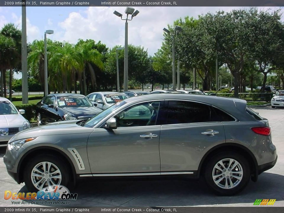 2009 Infiniti FX 35 Platinum Graphite / Graphite Photo #7
