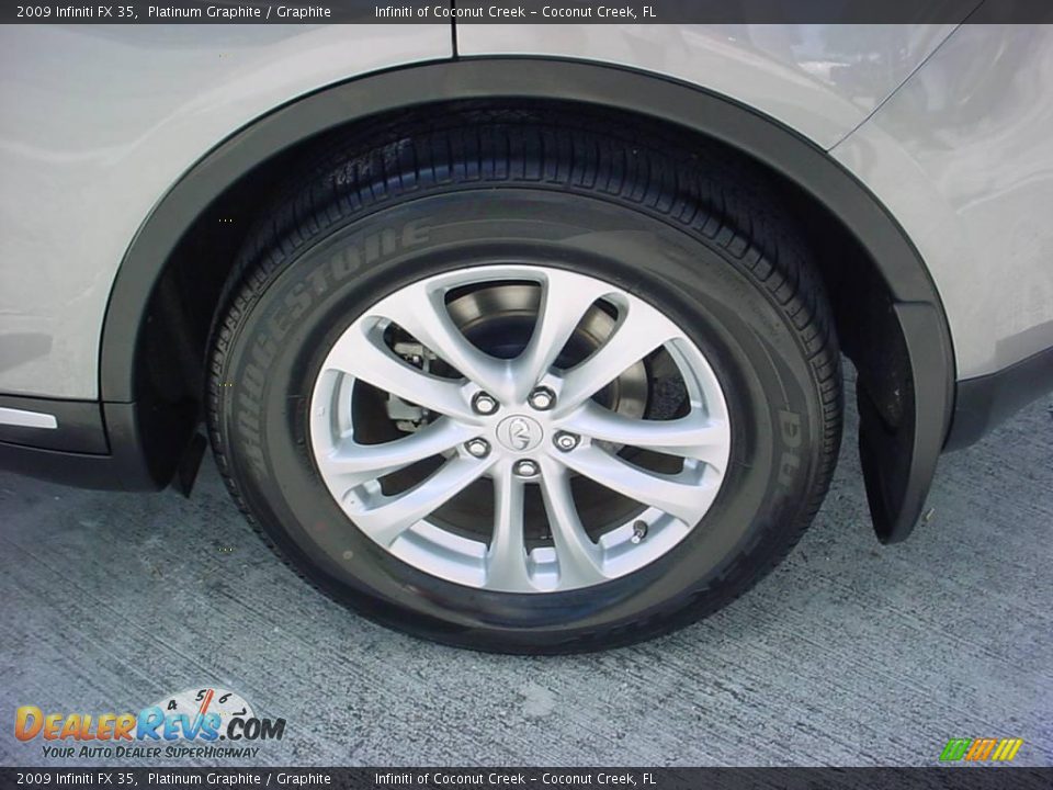 2009 Infiniti FX 35 Platinum Graphite / Graphite Photo #13