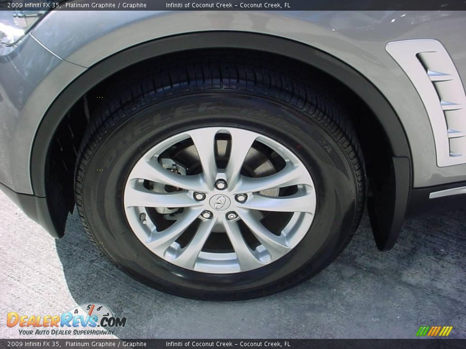 2009 Infiniti FX 35 Platinum Graphite / Graphite Photo #14