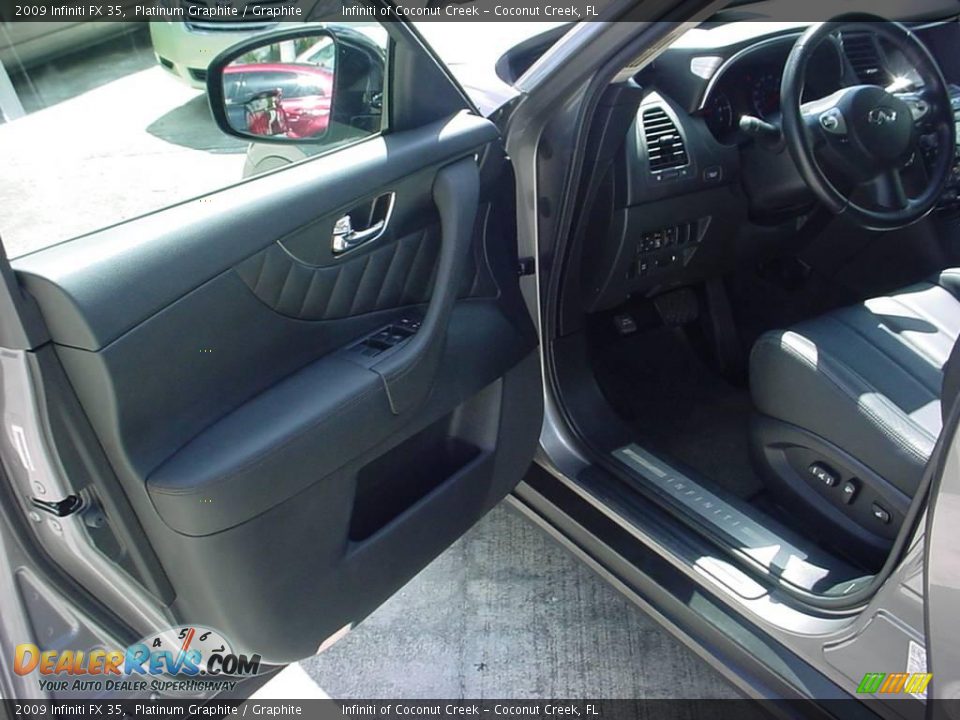 2009 Infiniti FX 35 Platinum Graphite / Graphite Photo #16